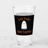 Verre Faites votre feuille ensemble Halloween Ghost (Devant)