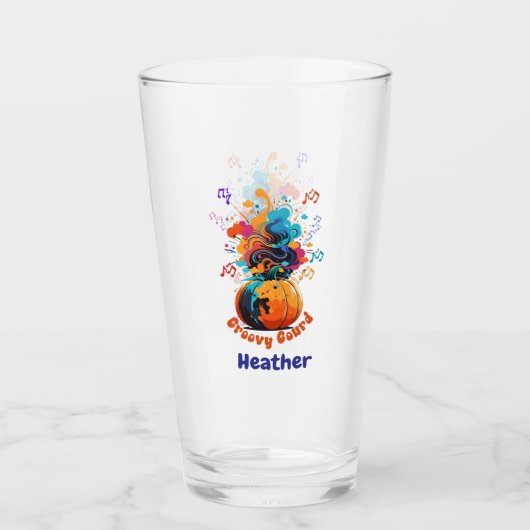 Verre Fall glass tumbler  (Devant)