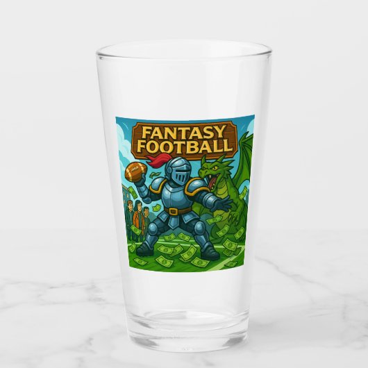 Verre Fantasy football (Devant)