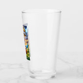 Verre Fantasy football with dog (Gauche)