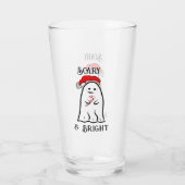 Verre Fantôme de Sucre de canne effrayant et lumineux (Dos)