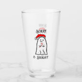 Verre Fantôme de Sucre de canne effrayant et lumineux (Devant)