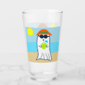 Verre Fantôme d'été éffrayant sur la plage (Dos)