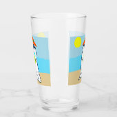 Verre Fantôme d'été éffrayant sur la plage (Gauche)
