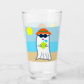 Verre Fantôme d'été éffrayant sur la plage (Devant)