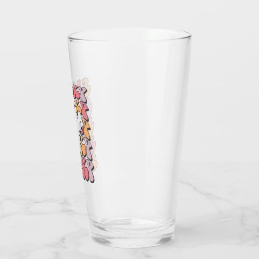 Verre Fantôme rétro éffrayant (Gauche)