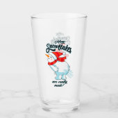 Verre Farer Snowman Comment Les Snowflakes Sont Vraiment (Devant)