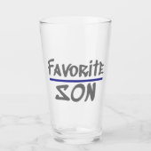 Verre Favorite SON humour frère nouveauté (Devant)