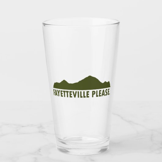 Verre Fayetteville Arkansas S'Il Vous Plaît (Devant)