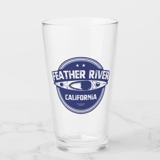 Verre Feather River, Californie (Devant)