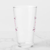 Verre Fée rose 15e anniversaire simple moder quinceanera (Gauche)