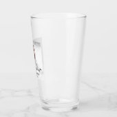 Verre Félicitations personnalisées Diplômé (Gauche)