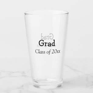 Verre Félicitations pour la remise des diplômes promotio