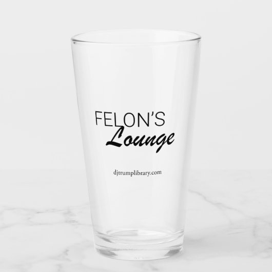 Verre "Felon's Lounge" Pint Glass (Devant)