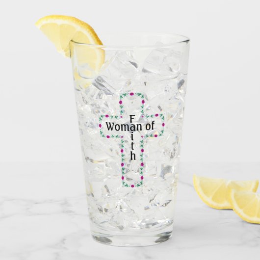 Verre Femme de foi (Devant glace)