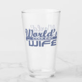 Verre Femme la plus cool du monde (Devant)