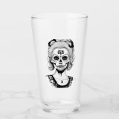 VERRE FEMME SKULLHEAD (Devant)