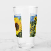 Verre Fence painted de Sunflowers (Droite)