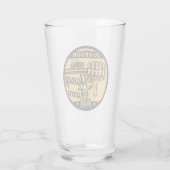 Verre Ferme d'abeilles de miel NOM PERSONNALISÉ Ruche de (Dos)