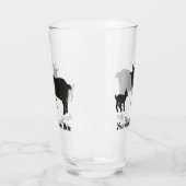 Verre Ferme de chèvre pygmée personnalisée (Gauche)