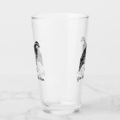 Verre Ferme de quêle Bobwhite personnalisée (Gauche)