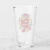 Verre Festif Barware Noël Wreath Glass Tumbler (Dos)