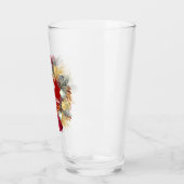 Verre Festif Barware Noël Wreath Glass Tumbler (Gauche)
