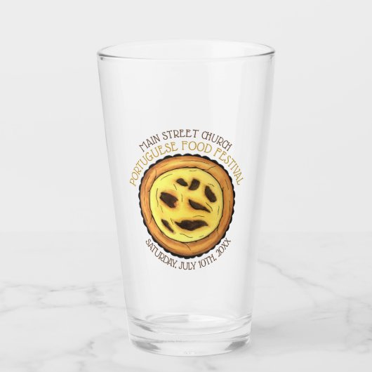 Verre Festival Portugais de la Pâtisserie de la Garde d' (Devant)