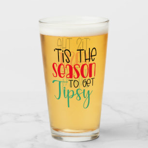 Verre Festive C'est la saison pour être tipsy Boire am