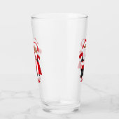 Verre Festive Noël Père Noël Mme Claus Afrique Amérique (Droite)