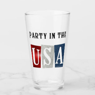 Verre Fête aux Etats-Unis