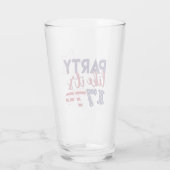 Verre Fête comme en 1776 - American Flag Typography (Dos)