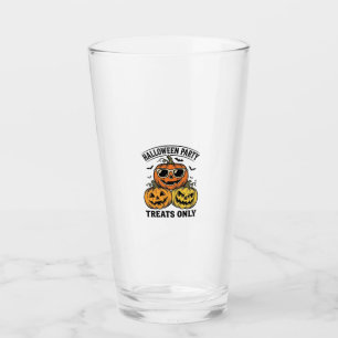 Verre Fête de citrouille d'Halloween Vintage Jack O Lant