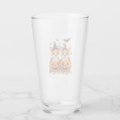 Verre Fête de Corgi de citrouille (Dos)