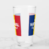 Verre Fête de l'Indépendance de Roumanie Pavillon nation (Gauche)