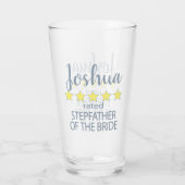 Verre Fête de mariage et de mariage 5 étoiles Stepfather (Dos)
