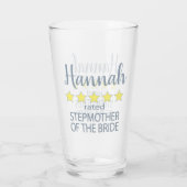 Verre Fête de mariage et de mariage 5 étoiles Stepmère d (Dos)