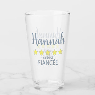 Verre Fête de mariage et mariage Fiancée 5 étoiles