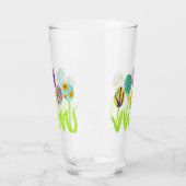 Verre Fête de vacances mignonne de fleur d'oeufs de (Gauche)