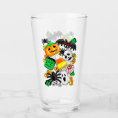 Verre Fête des Candies Éffrayantes d'Halloween (Devant)