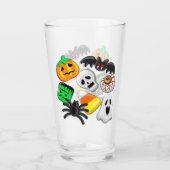 Verre Fête des Candies Éffrayantes d'Halloween (Dos)