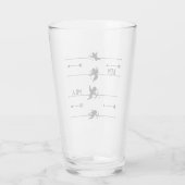Verre Fête des Cupidons (Dos)