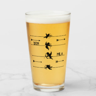 Verre Fête des Cupidons