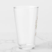 Verre Fête des Fêtes de Noël Snowflake personnalisé (Droite)