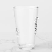 Verre Fête des mariées Cadeau personnalisé avec nom Mari (Droite)
