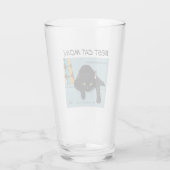 Verre Fête des mères de chats noirs (Dos)