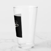 Verre Fête des pères Black Happy (Gauche)