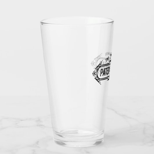 Verre Fête des pères de Familias de Pater (père de la (Droite)