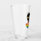 Verre Fête des pères des Rainbow Hearts LGBT (Droite)