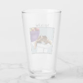 Verre Fête des pères Orange Tabby Chat (Dos)